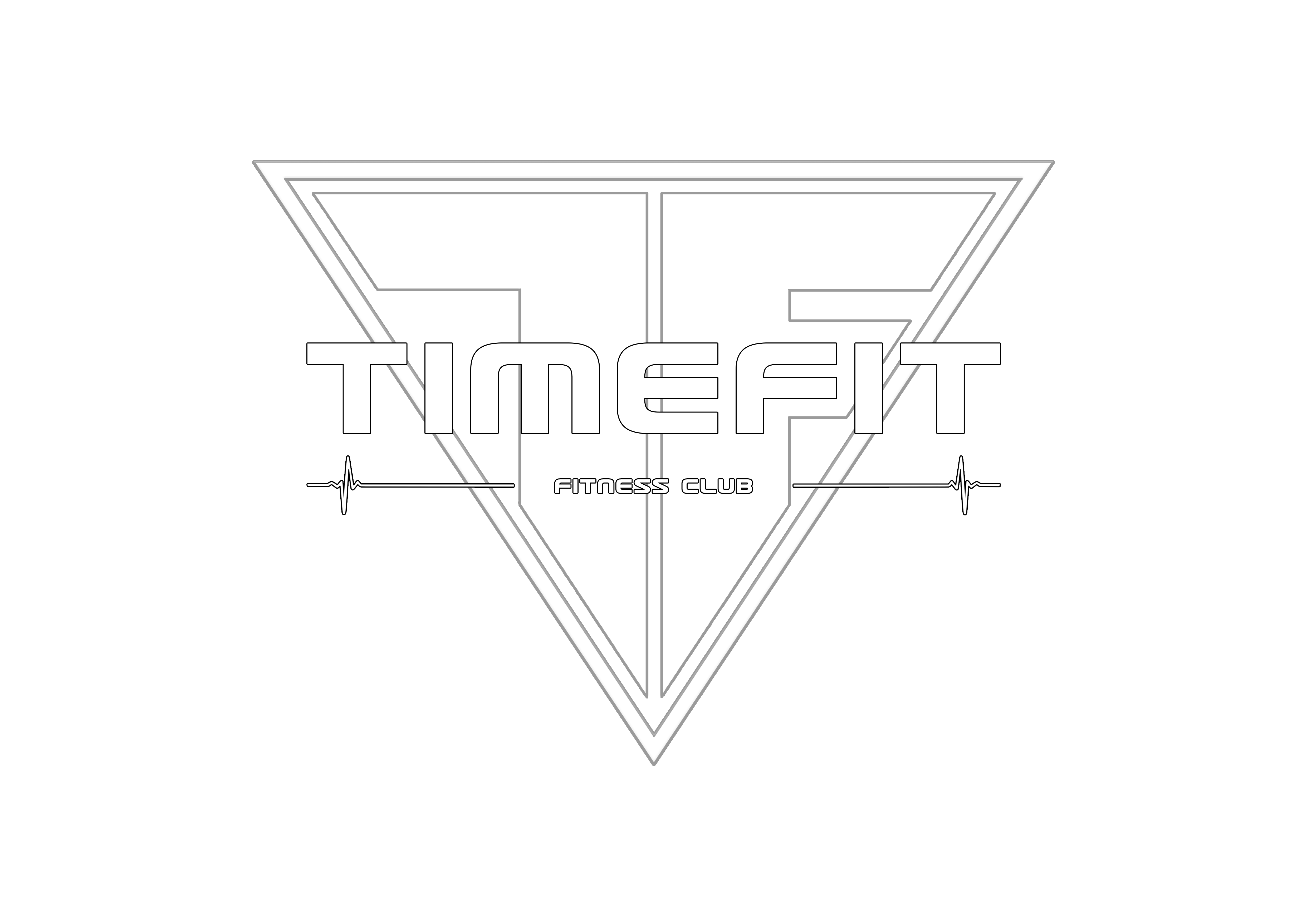 TIMEFIT – Fitness Club Logo